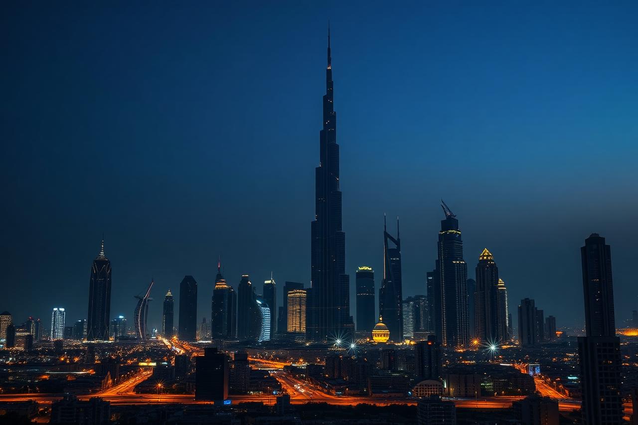 Dubai travel view