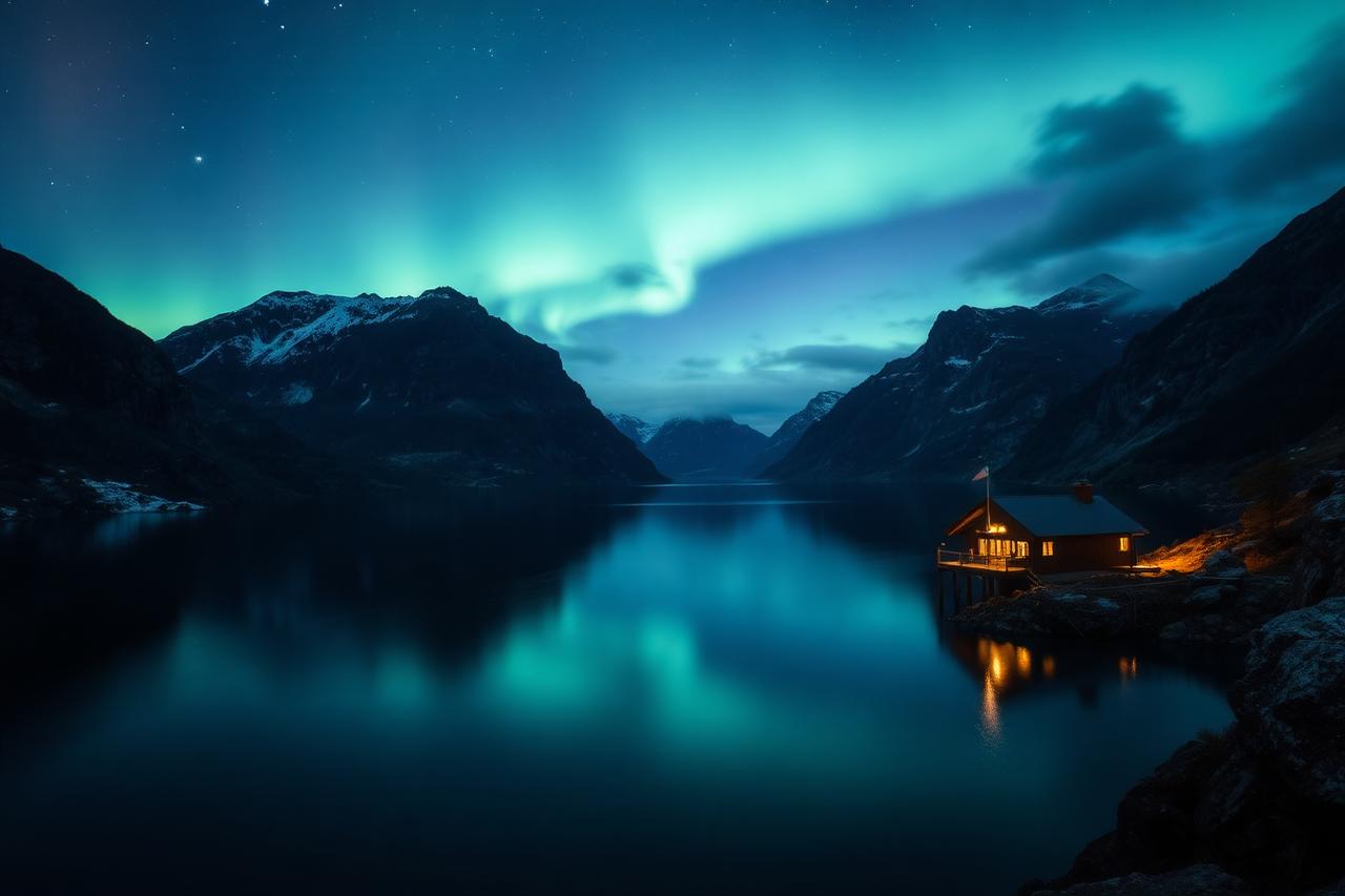Norway travel view