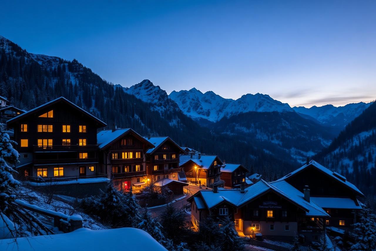 Switzerland travel view